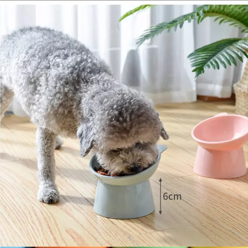 Elevated Cat Bowl NEW (pink)